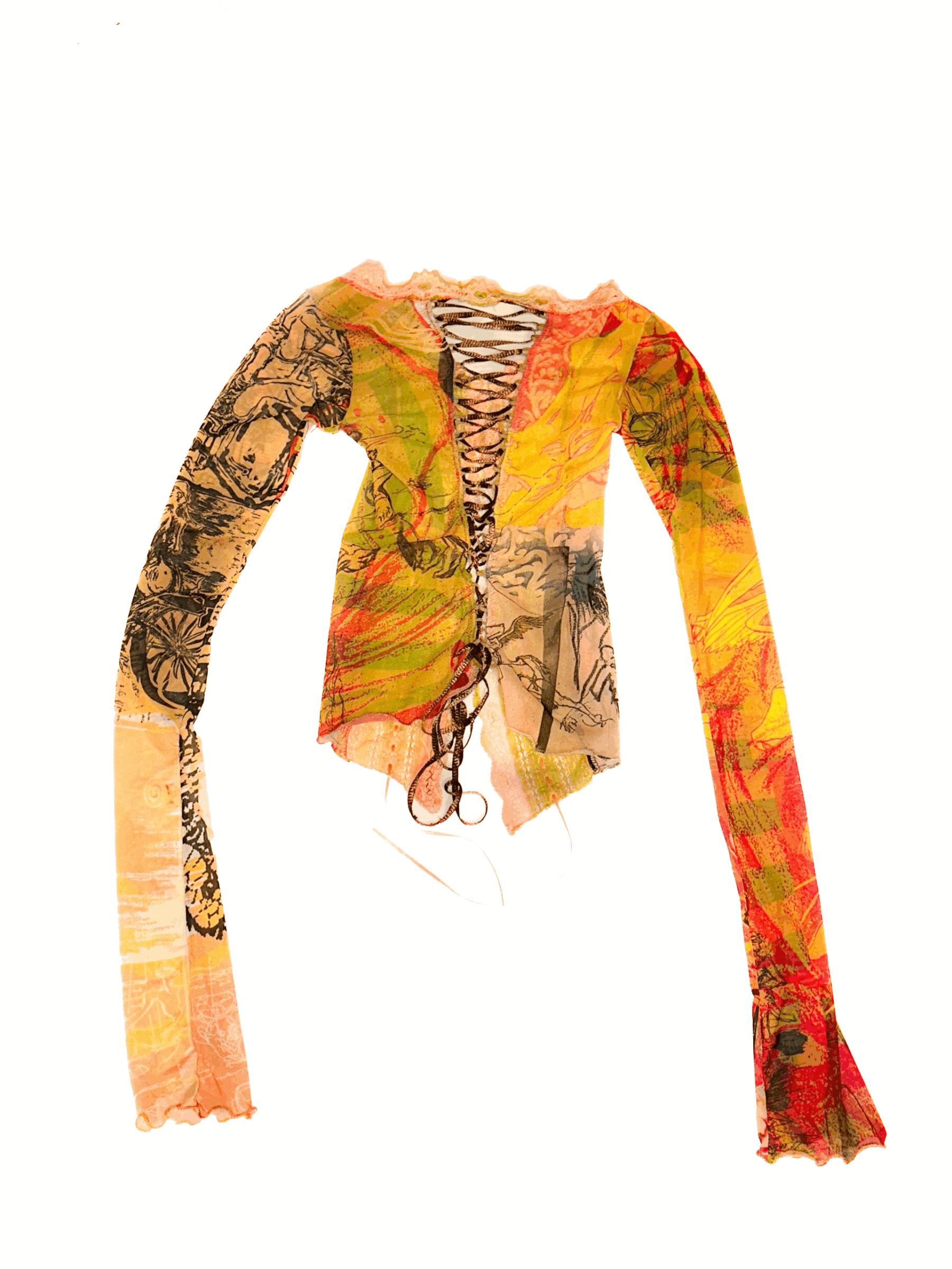June Recap Shirt in Mesh - Image 3