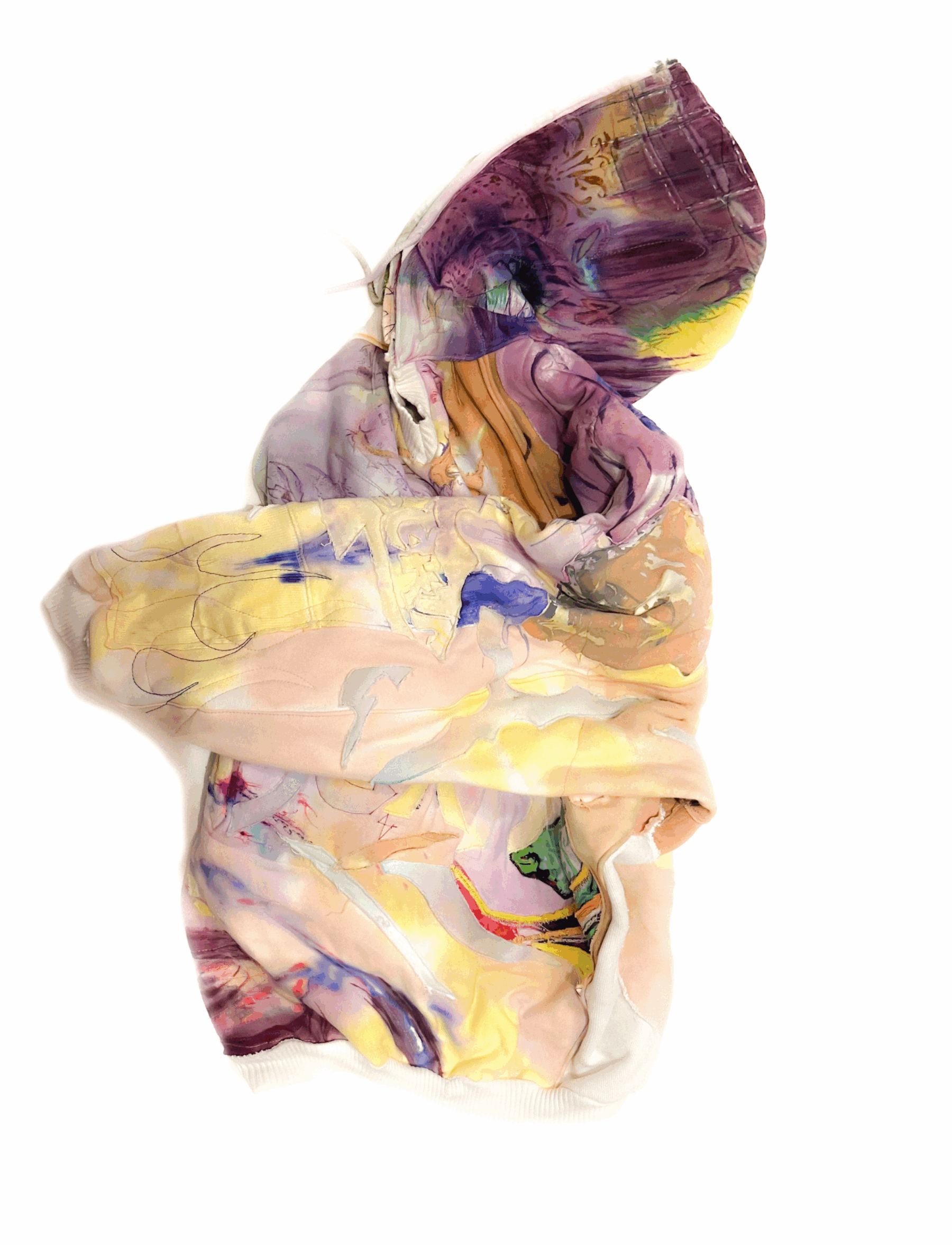 Tiedye Pastel Hoodie - Image 2