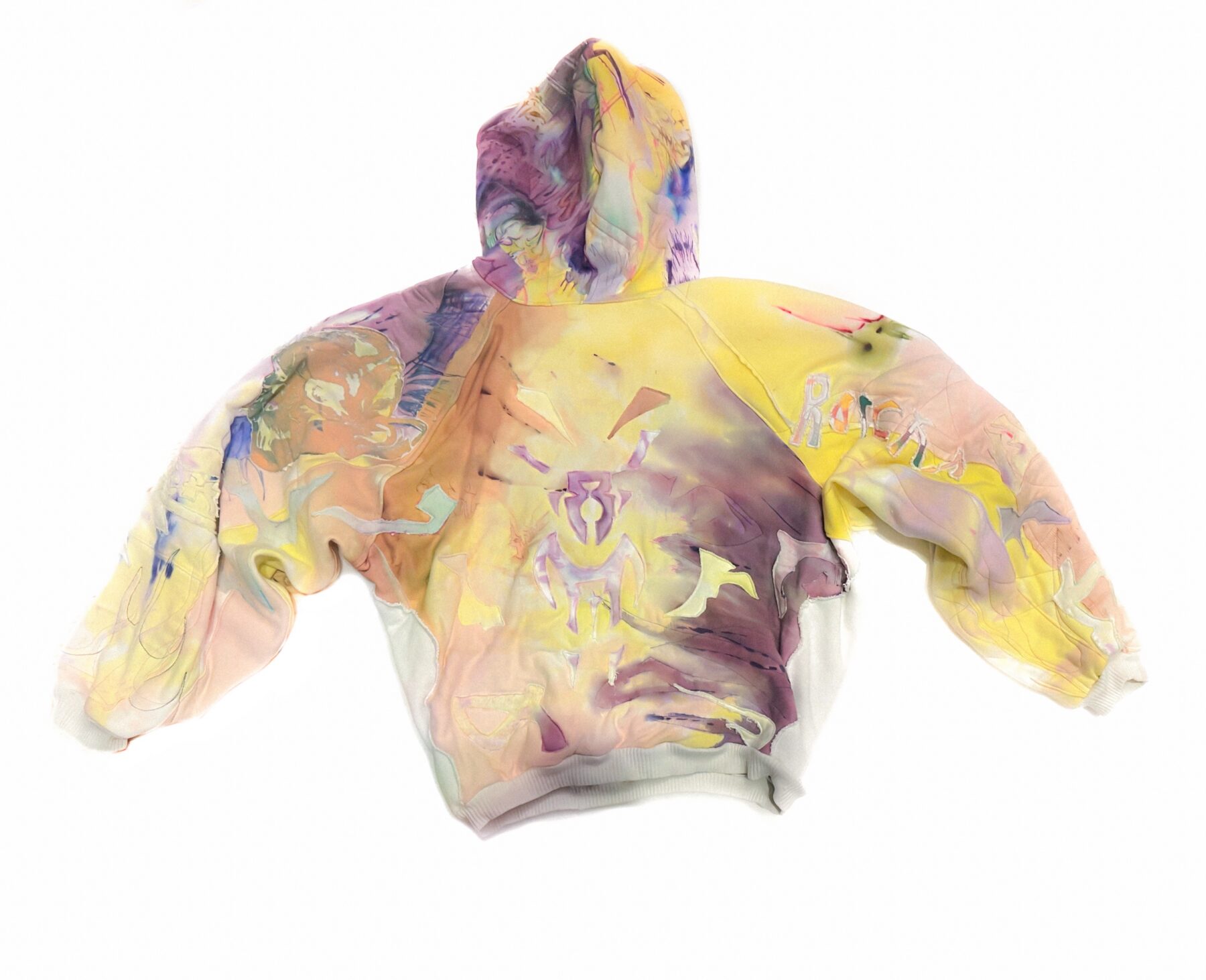 Tiedye Pastel Hoodie - Image 3